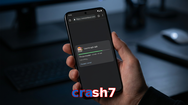 Main screen of Crash7 apk page for PK players