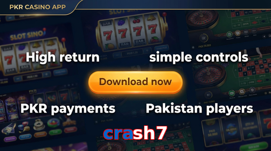 Main screen of Crash7 gamedownload page for PK players