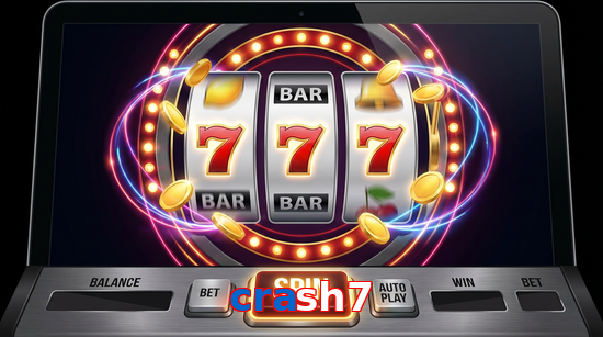 Main screen of Crash7 slots page for PK players