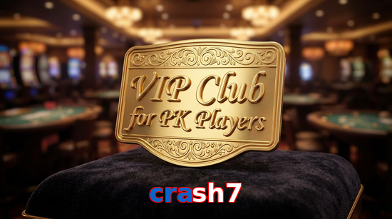 Main screen of Crash7 vip page for PK players
